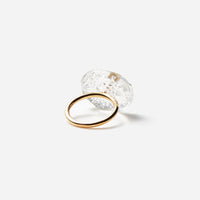 Facet Cut - Oval Ring/KIKU