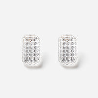 Facet Cut - Rectangle Earrings/NANAKO