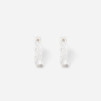 Horizontal Line - Short Earrings/KIKU