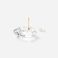 Facet Cut - Hexagon Earrings/NANAKO