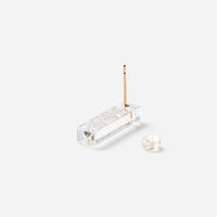 Horizontal Line - Short Earrings/KIKU