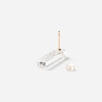 Horizontal Line - Short Earrings/KIKU