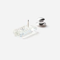Facet Cut - Rectangle Brooch/NANAKO