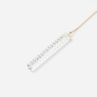 Horizontal Line - Chain Earrings/NANAKO