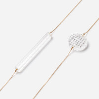 Horizontal Line - Asymmetry Necklace/KIKU