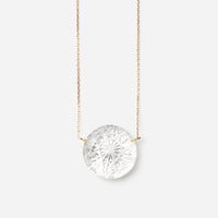 Facet Cut - Round Necklace/KIKU