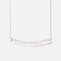 Horizontal Line - Curve Necklace/KIKU