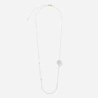 Horizontal Line - Asymmetry Necklace/KIKU