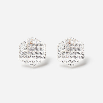 Facet Cut - Hexagon Earrings/NANAKO