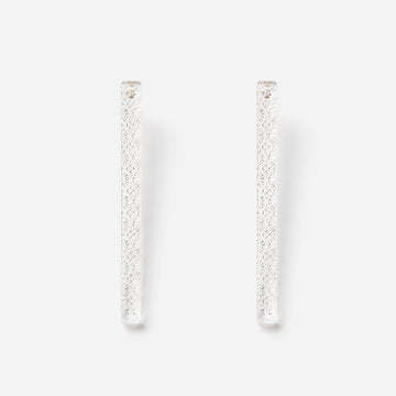 Horizontal Line - Long Earrings/KIKU