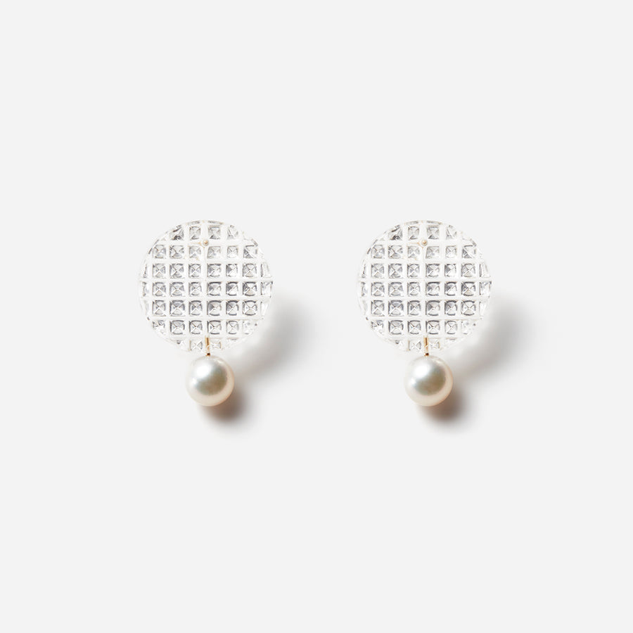 Pearl - Round Earrings/NANAKO